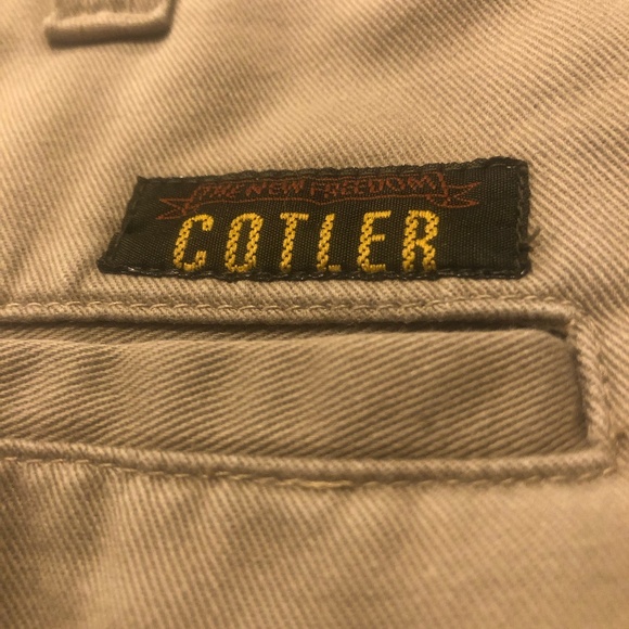 Vintage Cotler Slacks (Pleated/Parachute style) - Picture 2 of 4